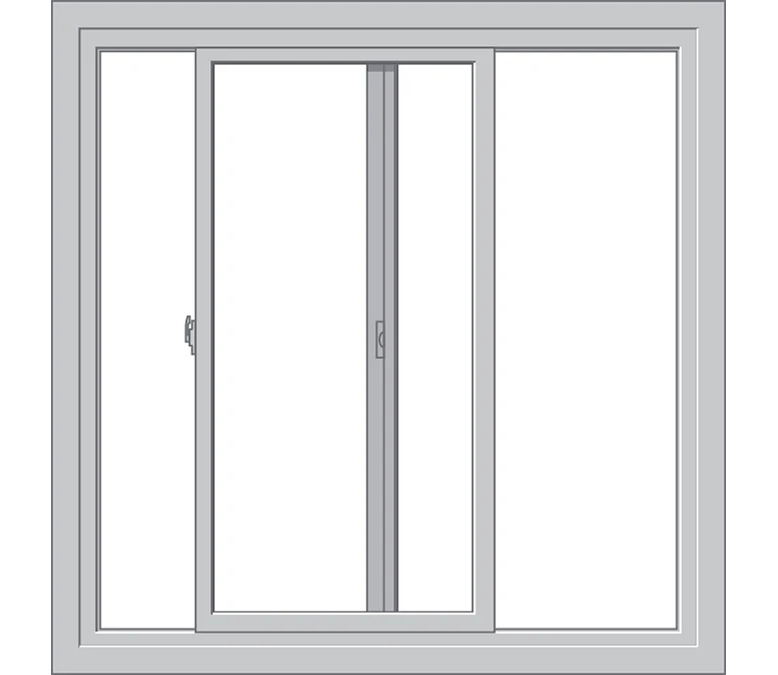 Biloxi Pella Hurricane Shield Series Vinyl Sliding Window