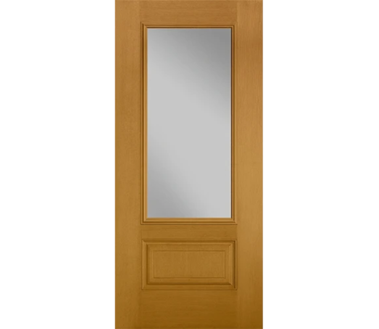 Biloxi Three Quaters light Fiberglass Entry Door